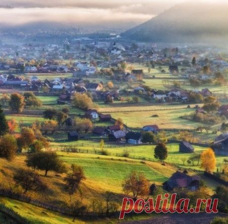 Осень в Румынии: 28 фотографий