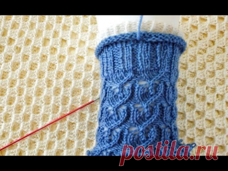Сердечки на носочках / вяжем красивые носочки с сердечками / подробное видео / схема узора.