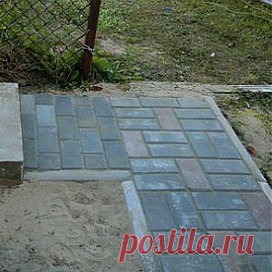 Усадьба | Своми руками : Делаем с умом: путь от гаража до калитки