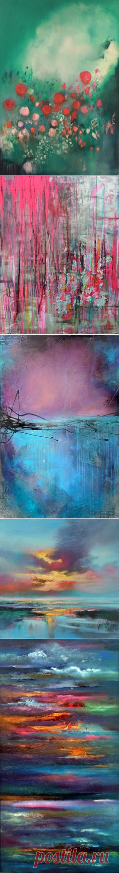 (116) The Jealous Curator States: "I am jealous of Spanish artist Joan Saló. Her untitled series using pen on canvas is stunning, breathtaking, and leave…