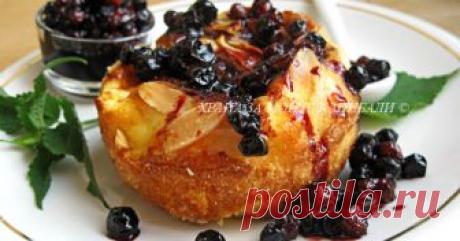 Мини флан с козе сирене