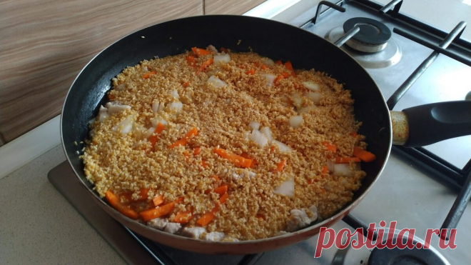 Я очень люблю крупу 