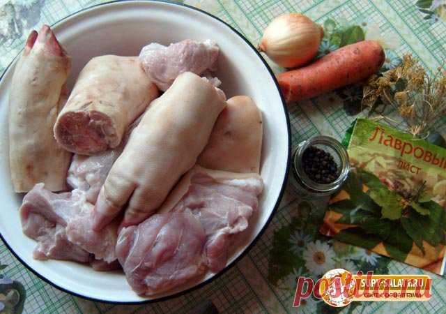 Вкусный холодец. Рецепт с пошаговыми фото