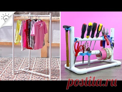 3 идеи проекта труб из ПВХ - EP.5