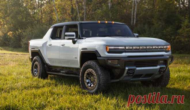 Электрический пикап GMC Hummer EV 2022