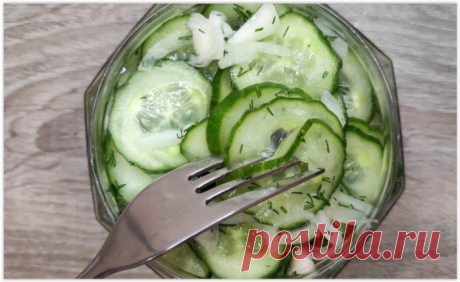 Зеленая закуска из огурцов - готовлю за 10 минут эту вкуснятину!