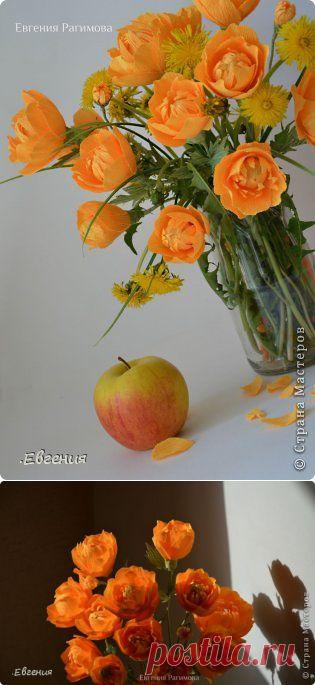 Купальницы (огоньки) МК | Очумелые ручки