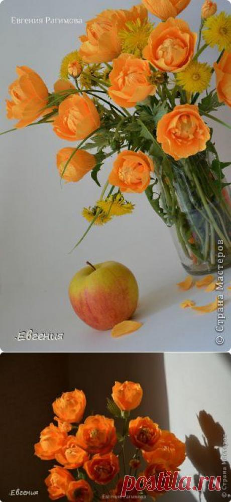 Купальницы (огоньки) МК | Очумелые ручки