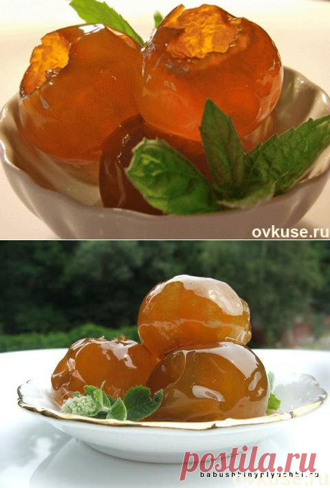 Прозрачное варенье из яблок - такое вкусное и красивое, что ел бы и ел