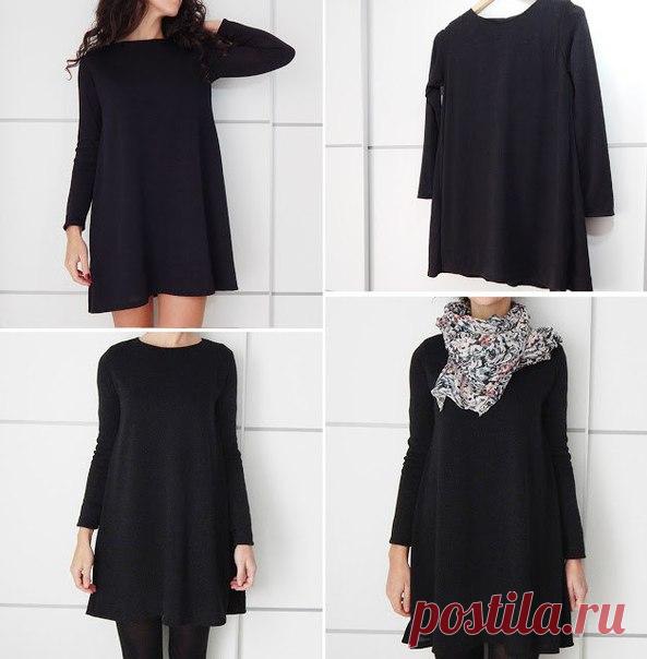 #sewingschool_howto 

● Платье-трапеция 

Источник http://www.miscelaneadiy.com