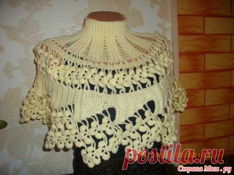 Манишка - накидка крючком