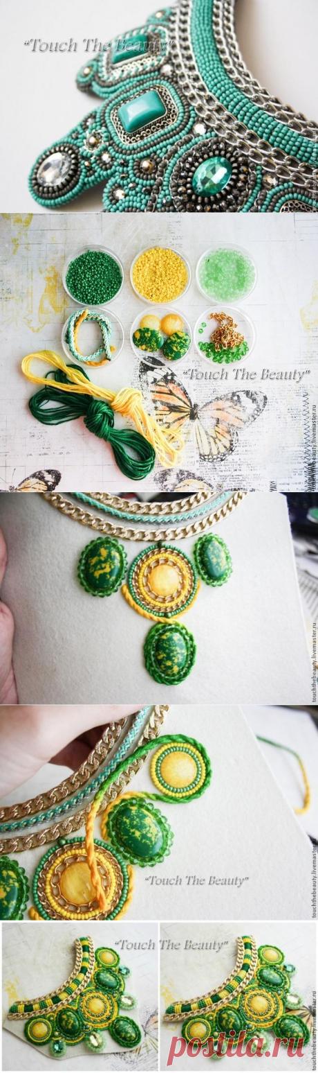 Мастер-класс по созданию яркого колье &quot;Summer in the city&quot; - Ярмарка Мастеров - ручная работа, handmade