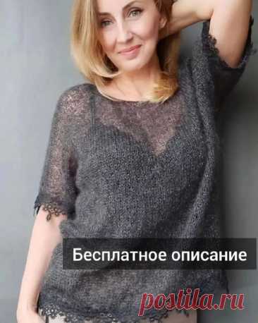​Кофточка из кид-мохера Кофточка из кид-мохераОписание от vera_shimanovskya.