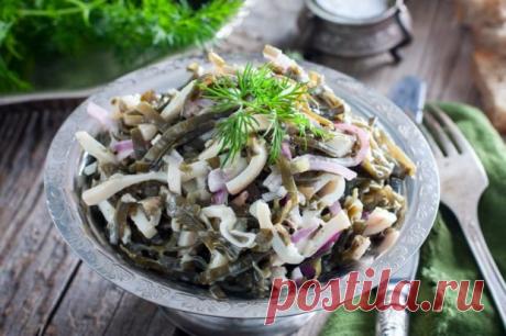 Винегрет с кальмарами