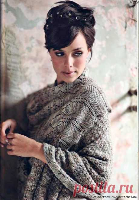 Палантин Катерина (Katerina Shawl) из The Knitter.