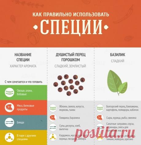 Как правильно использовать специи 👌