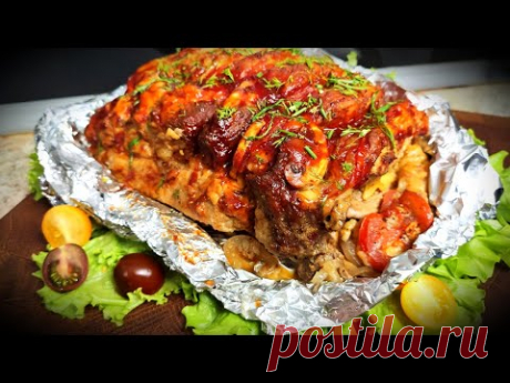 ГЛАВНОЕ Мясное Блюдо на Новогодний стол - Мясо Гармошкой.