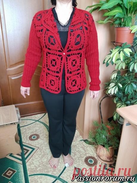 Квадраты крючком - запись пользователя натела (Наталья) в сообществе Вязание крючком в категории Вязание крючком. Ваши работы