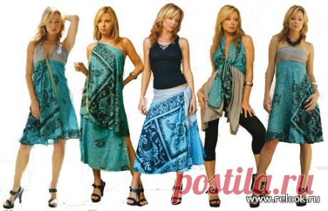 ДВУХСЛОЙНАЯ ЮБКА -ТРАНСФОРМЕР "КАРИЗА"