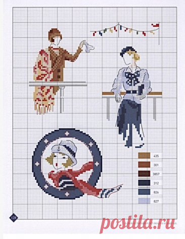 Пин на доске French stitching