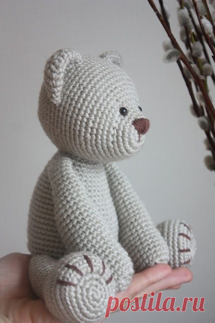 Amigurumi creations by Laura: New Teddy Bear PDF Pattern Yes.