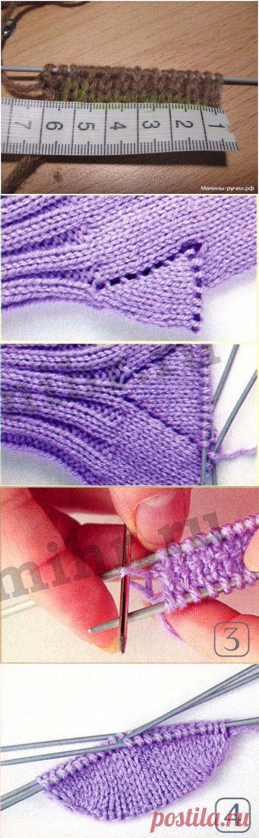 Учимся вязать варежки спицами - Школа вязания спицами - Мамины ручки