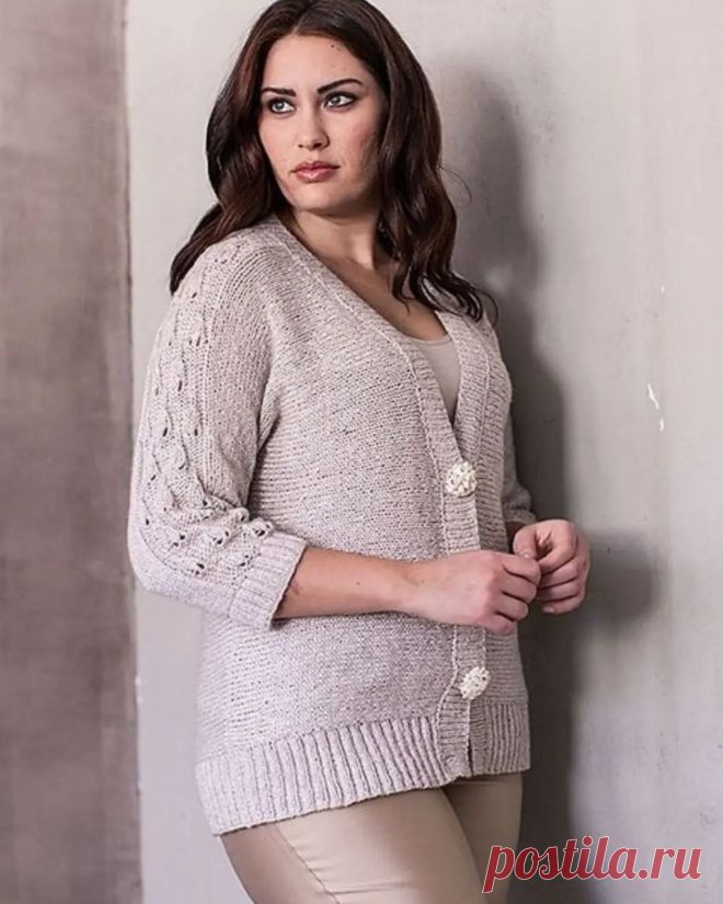 Вязаные жакеты спицами схемы описание | Веселая жизнь после 50... | Дзен