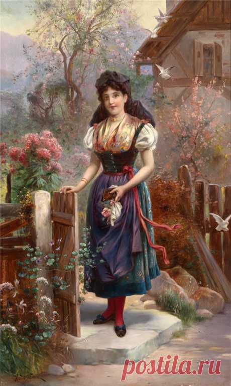 Hans Zatzka (Ханс Зацка, 1859-1945, Austrian) \1\