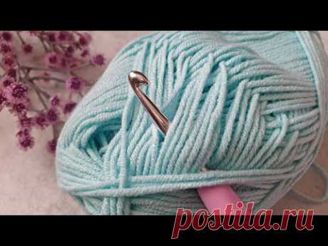 ОДИН из ЛЮБИМЫХ узоров моей бабушки! Вязание крючком!