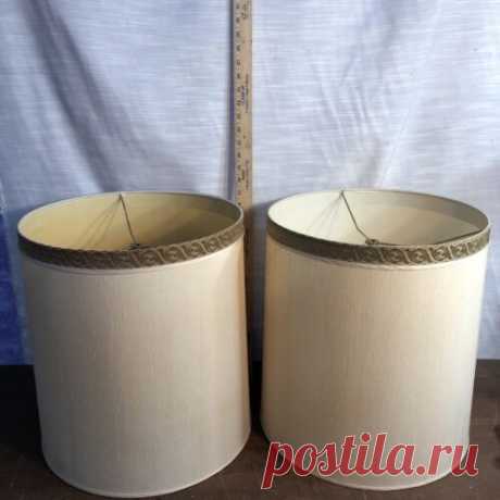 Pair of Vintage STIFFEL Mid Century Drum Barrel Lamp Shades 17” Tall  | eBay Find many great new & used options and get the best deals for Pair of Vintage STIFFEL Mid Century Drum Barrel Lamp Shades 17” Tall at the best online prices at eBay! Free shipping for many products!
$175
