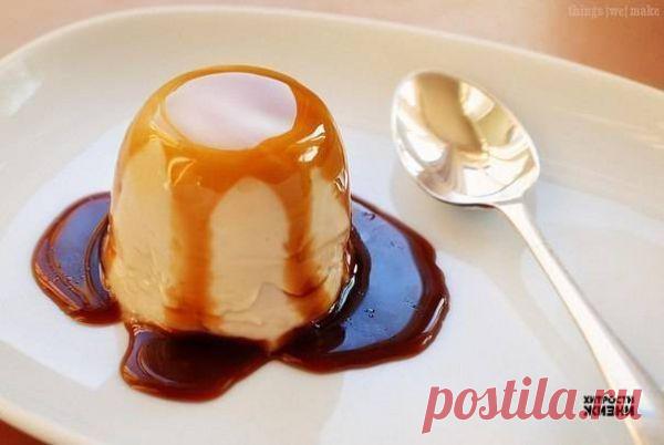 Кофейная панакотта. bon appetit!.