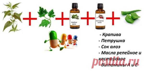 Средство для роста бровей и ресниц в домашних условиях, самый эффективный народный рецепт, смесь из аптеки