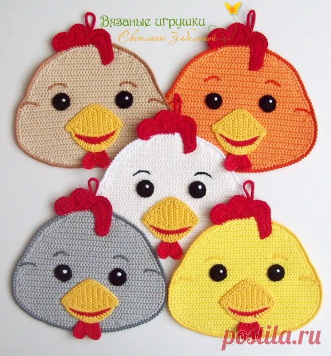 Вязаные крючком прихватки Пасхальной тематики (ИДЕИ ДЛЯ ВДОХНОВЕНИЯ) – Журнал Вдохновение Рукодельницы