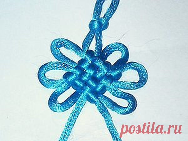 Завязываем «Мистический узел» (Pan Chang Knot) | Журнал Ярмарки Мастеров