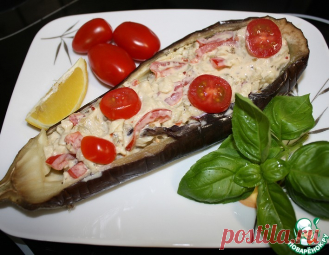 Карпаччо из баклажана – кулинарный рецепт