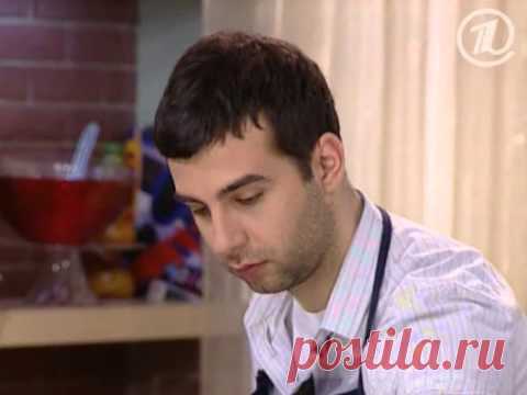 Передача "Смак" с Дмитрием Миллером (25 апреля 2009 года) - кулинарный видео рецепт на Повар.ру