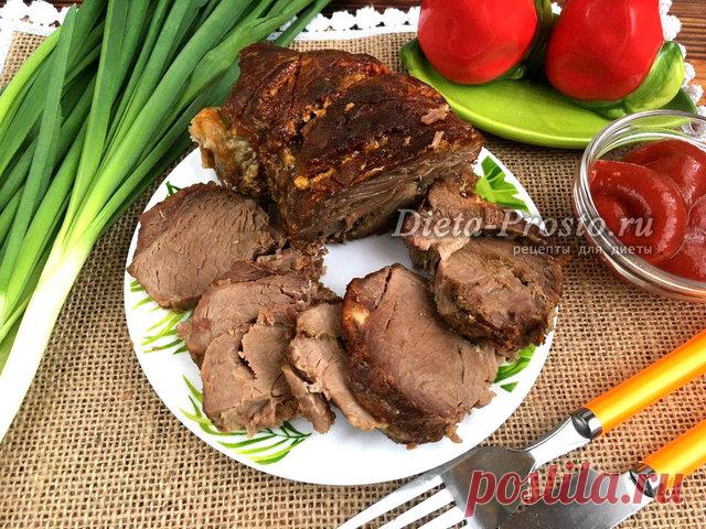 Буженина по домашнему из говядины в мультиварке, очень и очень вкусная и сочная