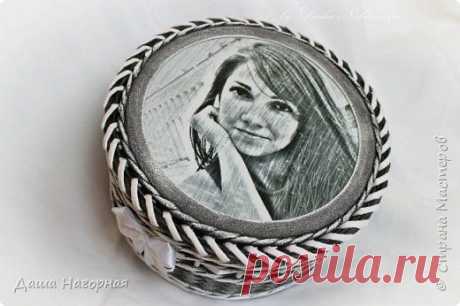 МК по крышке с ламинированым фото | Страна Мастеров