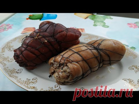 Свиная рулька! Ветчина из рульки!  Рулет из рульки!