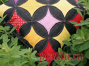 Старые джинсы = Новая наволочка | Своими руками