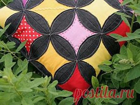 Старые джинсы = Новая наволочка | Своими руками