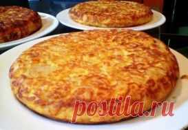 Тортилья душевная (испанская кухня).