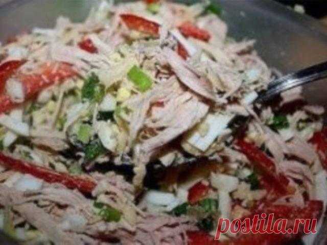 Салат «Белковый Удар» покорит Ваших гостей! Вкусненько получился!