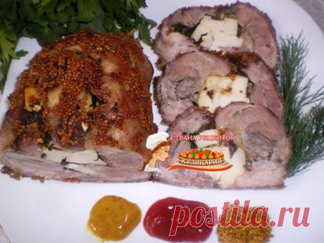 Свиная рулька запеченная в духовке | Подружки