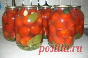 Консервированные помидоры, как из бочки