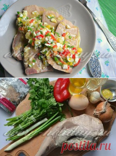Язык под соусом, рецепт