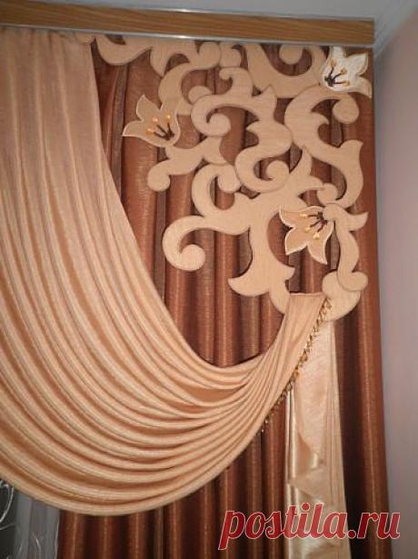 Ажурное бандо в интерьере..