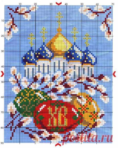 Вышивка к пасхе Рукоделие для дома своими руками. Мастер-классы, уроки и креативные идеи.