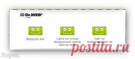 Если сайт вызывает подозрение, проверьте его