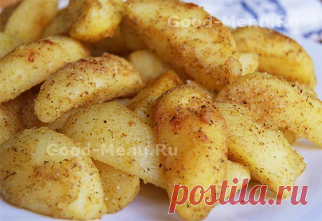 КАРТОШКА ПО-ДЕРЕВЕНСКИ - рецепт с пошаговыми фото